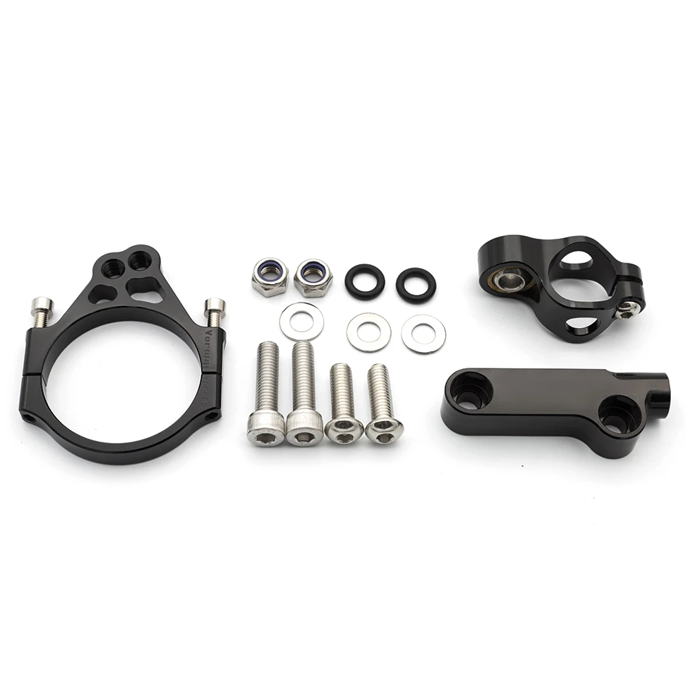 Amortiguador de dirección para motocicleta, Kit de montaje de soporte estabilizador para Kawasaki VERSYS 1000, 2012, 2019, 2018, 2017, 2016, 2015