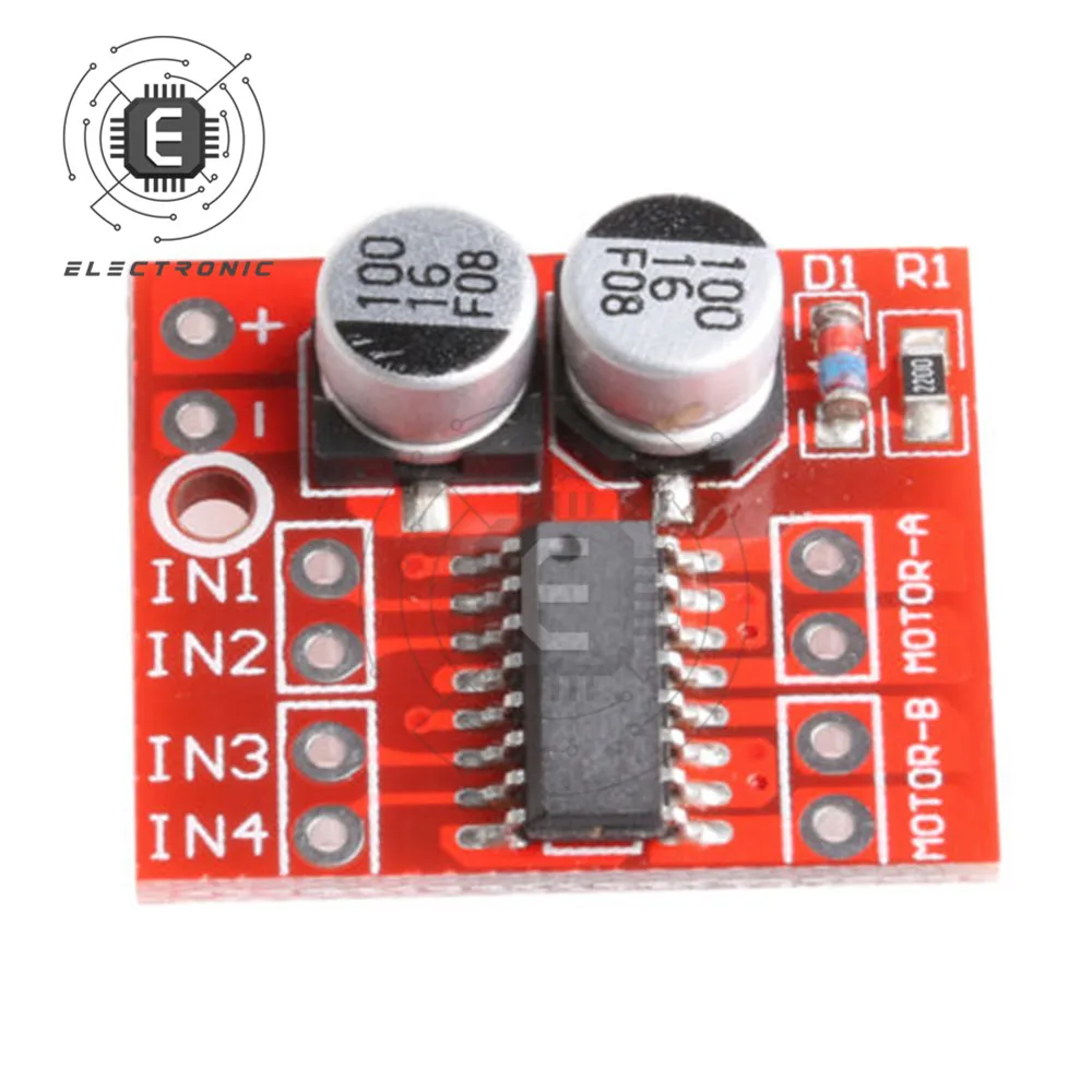 MX1508 1.5A 2-Way DCมอเตอร์โมดูลPWM Speed Dual H-Bridge L298N DC 2V-10V DC 5V