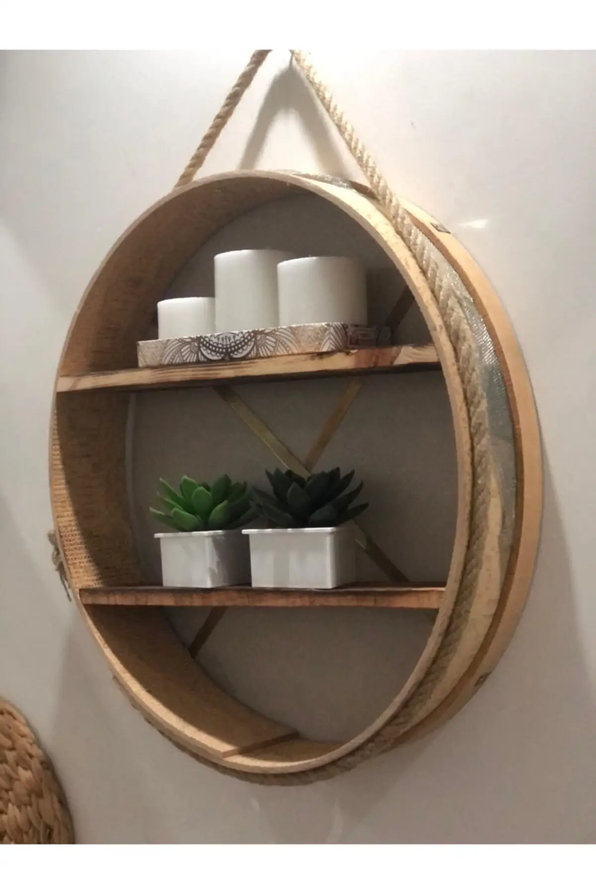 Perchero de pared de diseño especial marrón, estante de pared, pared, estante de pared, colgante, tipo, madera, decorativo, nuevo colgante de pared tipo madera