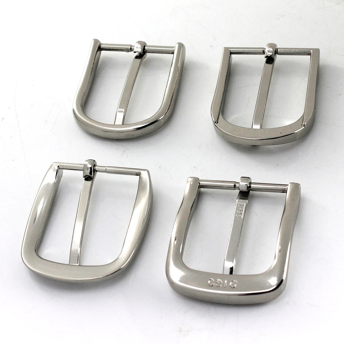 1pcs 35mm Fashion Belt Buckle For Men Metal Clip Buckle End Bar Heel Bar Single Pin Buckle for Leather Craft Belt Strap DIY