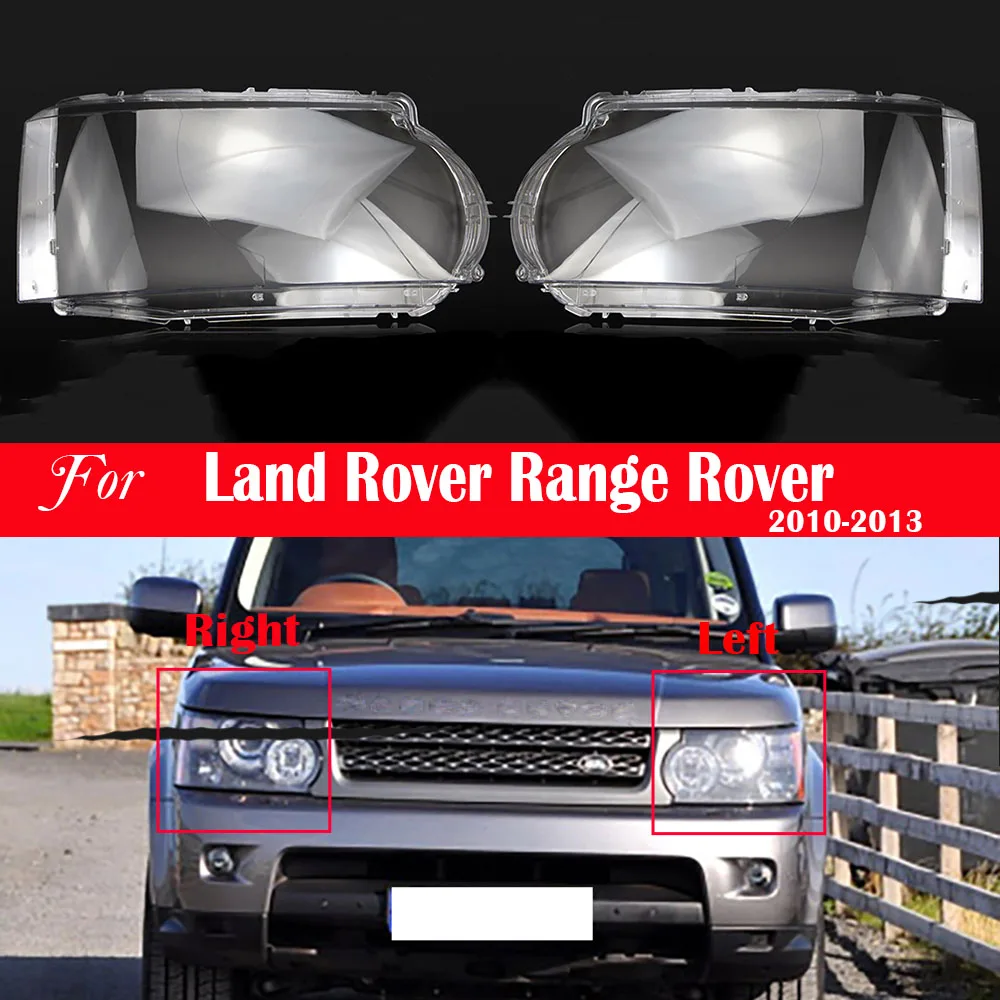 

Car Headlamp Lens For Land Rover Range Rover Sport 2010 2011 2012 2013 Car Replacement Auto Shell Cover Bright Shade Caps