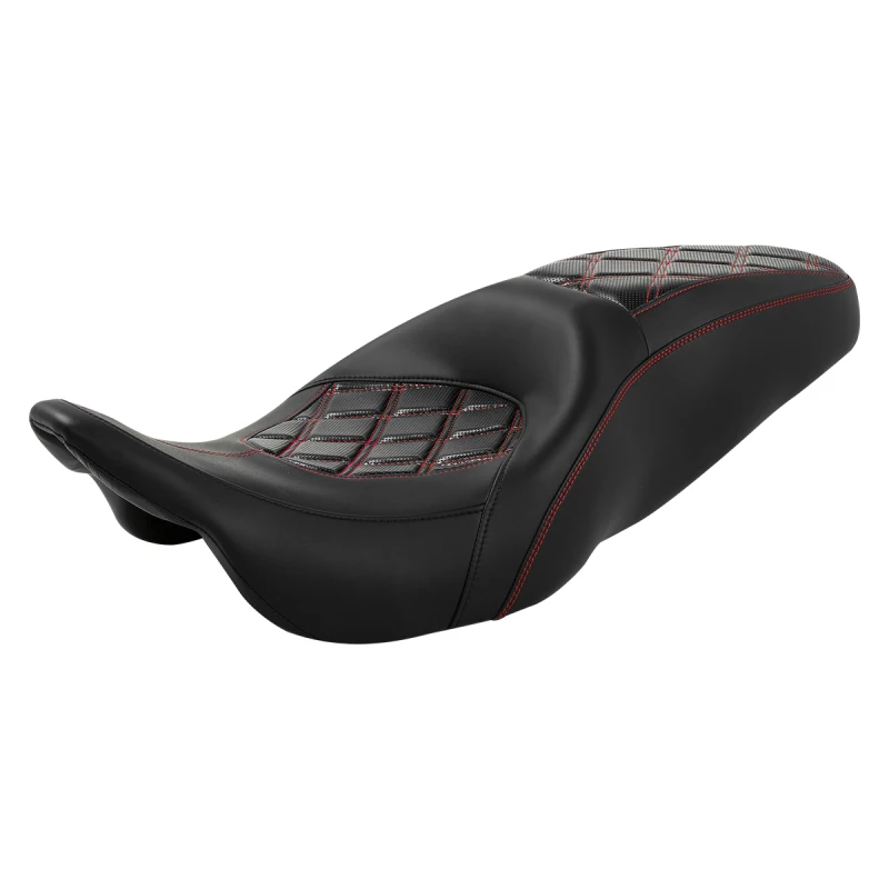 Motorcycle Rider Driver Passenger Seat For Harley Touring Road King Street Glide Electra Glide 2009-2023
