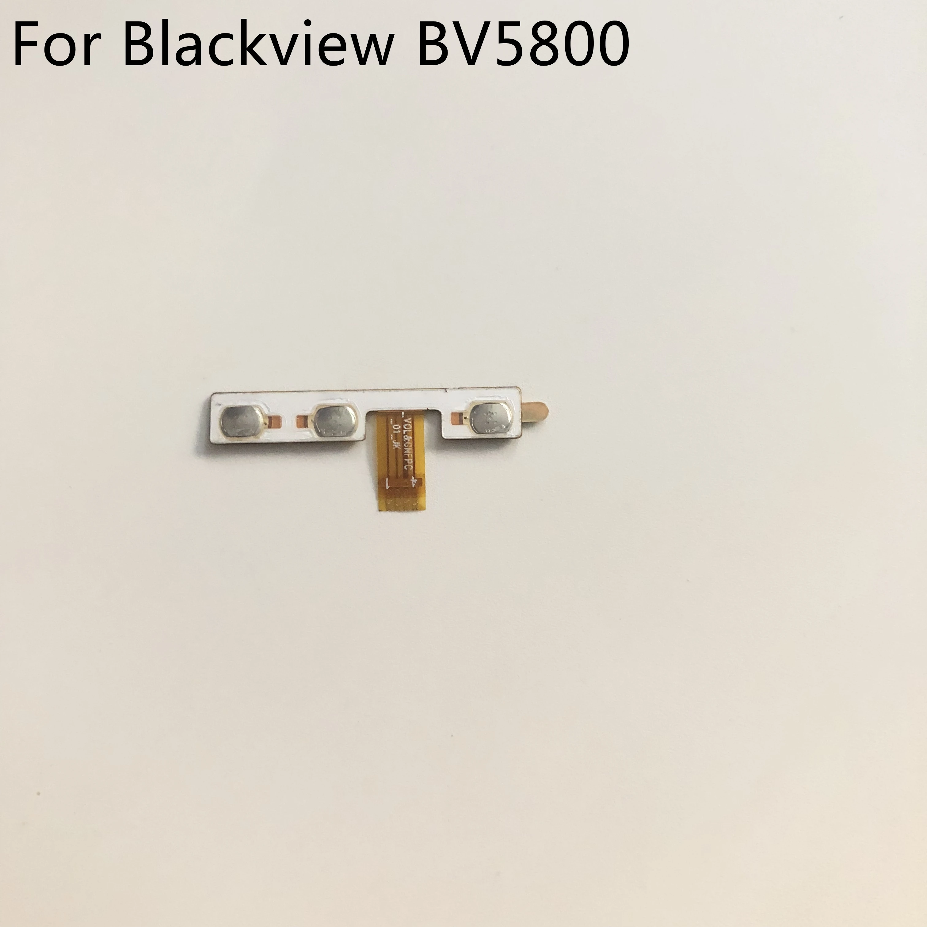 New Power On Off Button+Volume Key Flex Cable FPC For Blackview BV5800 MT6739 Quad Core 5.5