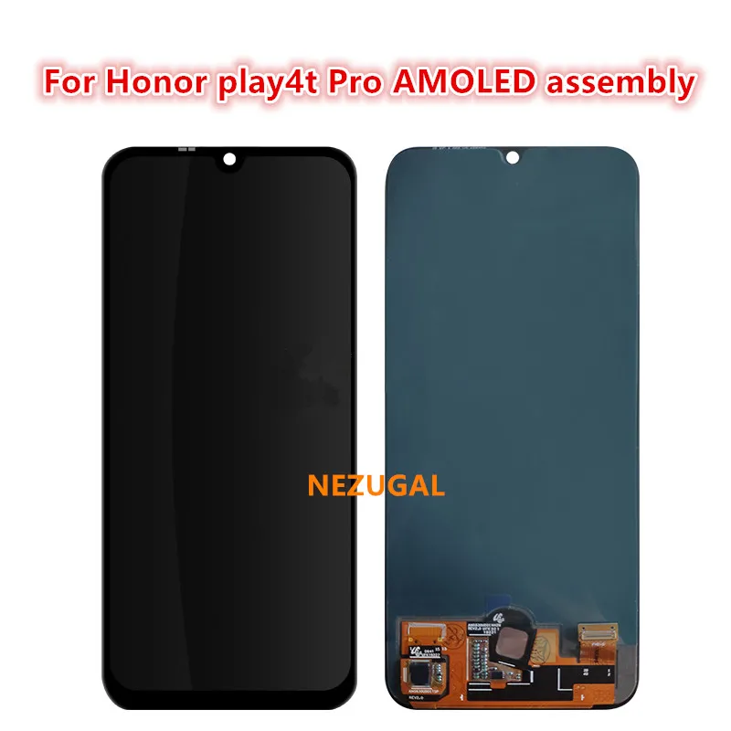 

6.3" AMOLED For Huawei Honor Play 4T Pro AQM-AL10, AQM-TL10 LCD Display Touch Screen Digitizer Assembly Replacement