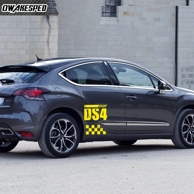 Zilveren Auto-embleemsticker – Compatibel Met Citroën C1, C2, C3, C4 Picasso, C5, DS3, DS4 – Weerbestendig En Zelfklevend 5 miniatura
