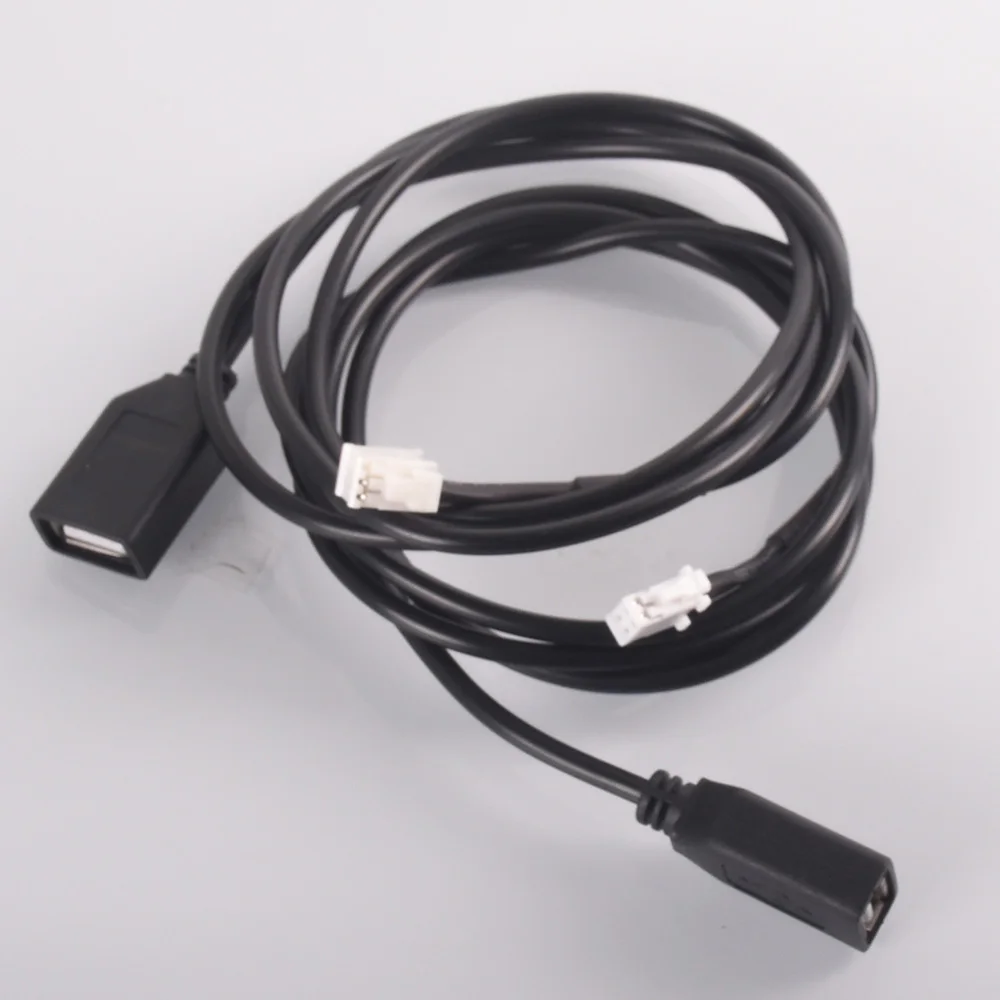 Adapter Cables USB Cable AUX for Universal car radio Android Navigation 4pin and 6pin connector