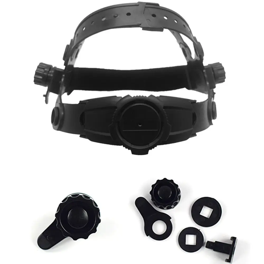 1pc Automatic Variable Photoelectric Welding Mask Head Ring Welder Mask Headband Dark Helmet Accessories