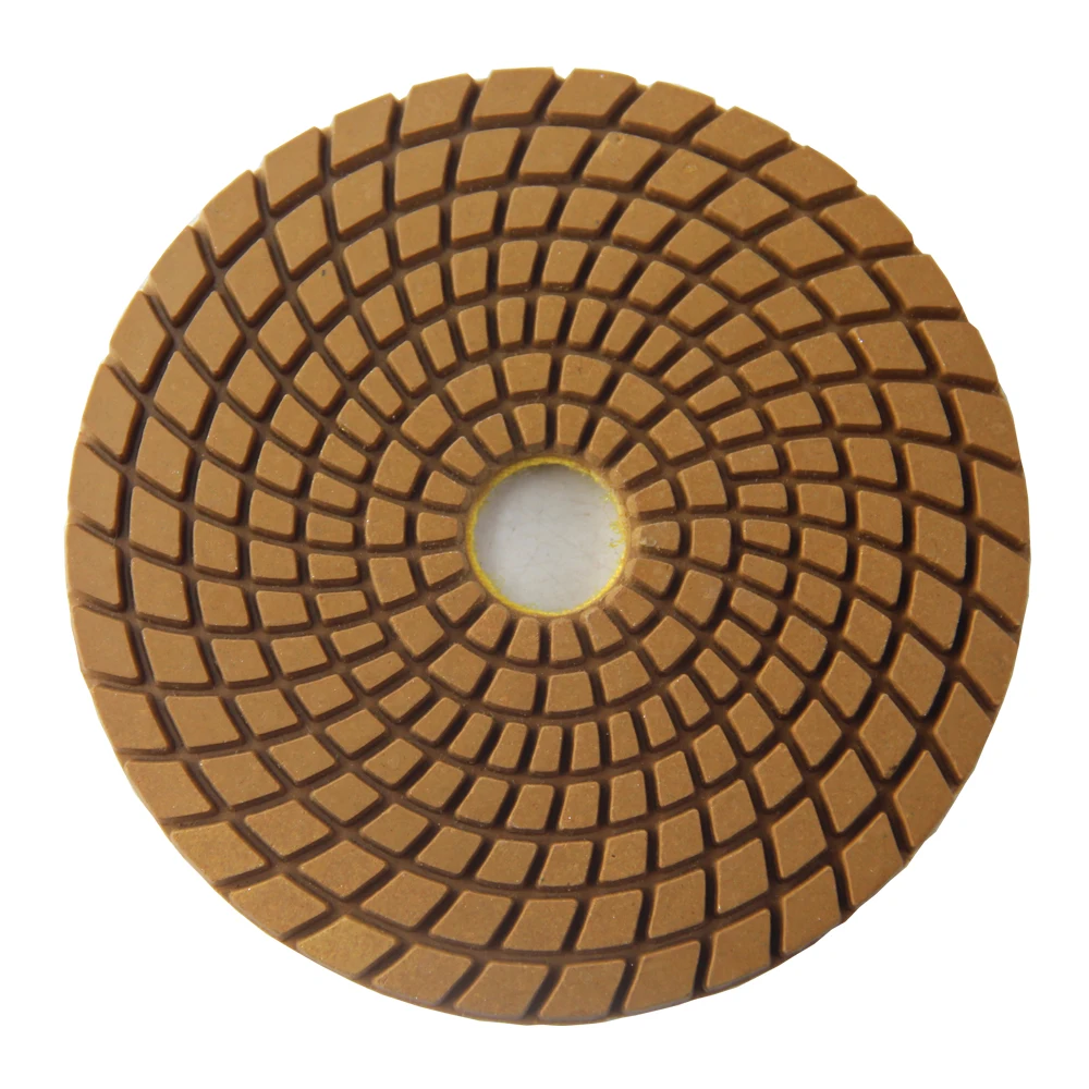 

4 Inch 100mm Diamond Polishing Pad Wet Polishing Pads For Granite Stone Concrete Marble Floor Grinding Discs Set Grit 50#-3000#