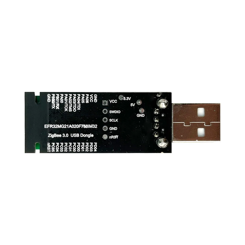 Silicon Labs Zigbee 3,0 EFR32MG21 Dongle Sniffe, placa desnuda, Analizador de Protocolo de paquete, módulo USB de captura de interfaz