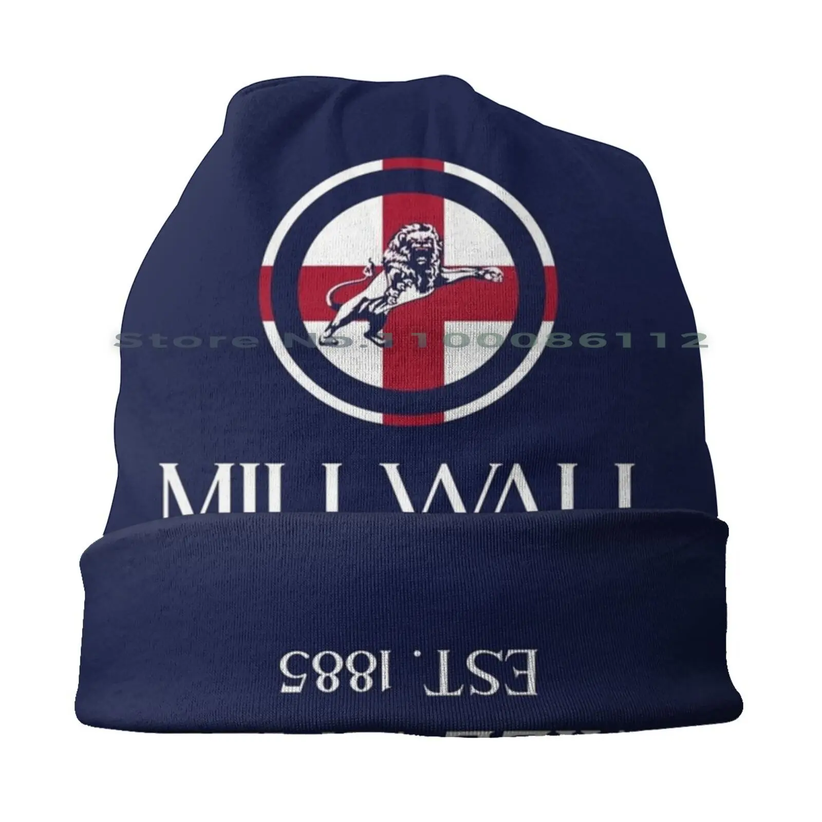 Beanies Knit Hat Millwall Millwall Football Club The Lions The Den London England English Football English Soccer British