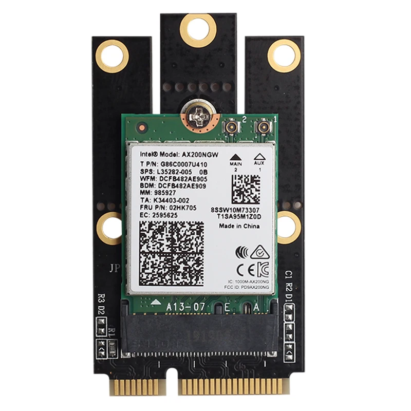 ใหม่ M.2 NGFF ไปยัง Mini PCI-E (PCIe + USB) อะแดปเตอร์สำหรับ M.2 Wifi บลูทูธไร้สาย Wlan การ์ด Intel AX200 9260 8265 8260สำหรับแล็ปท็อป