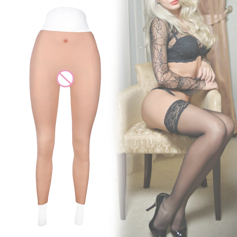 

Realistic Cosplay Fake Vagina Panties Artificial Silicone Vagina Pants for Transgender Crossdressers Drag Queen Shemale Sissy