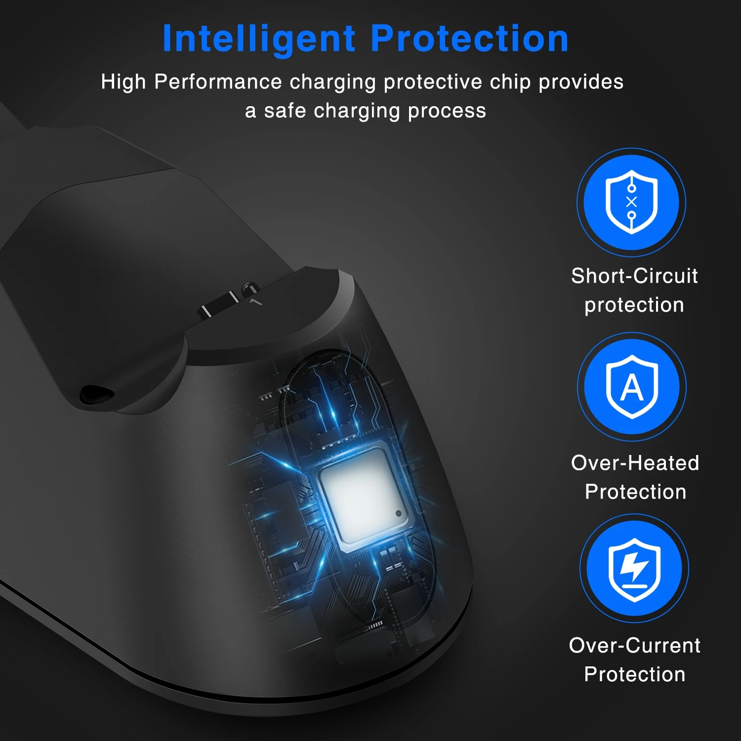 تحكم جهاز شحن محطة ل PS4 المزدوج سريع شاحن يو اس بي حامل ل playstu4/PS4 برو/PS4 سليم تحكم المقود