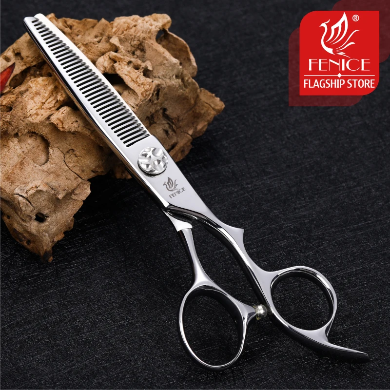 Fenice Professional Japan ATS314 Barber Salon High-end Thinning Scissors Hairdressing Straight Shears