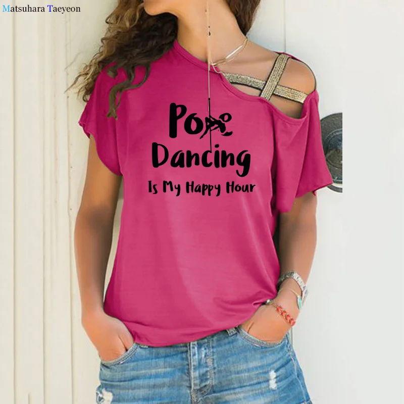 This Is My Pole Dancing Funny T-shirt Women Clothing Casual Short Sleeve Tops Tees Dancing Lover Oversized Shirts for Women