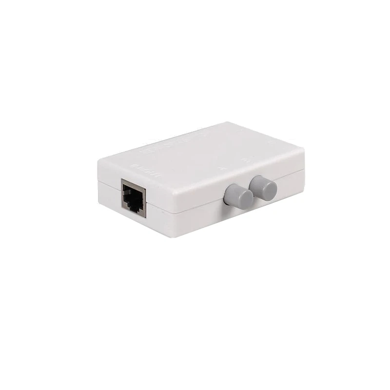 MT-VIKI 2 portas rj45 switch rede iinterno e externo switcher 2 entrada 1 saída mini rede cabo sharer MT-RJ45-2M