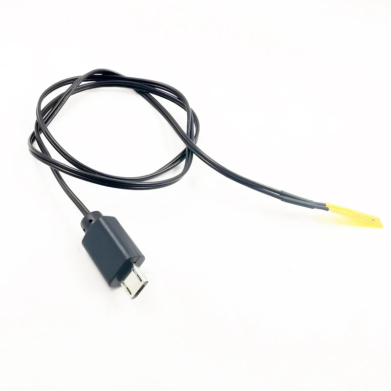 Micro usb jack Ntc External temperature probe sensor thermometer for T18 WEB-U2 UD18 Qway-U2p UD18L usb tester voltmeter Ammeter