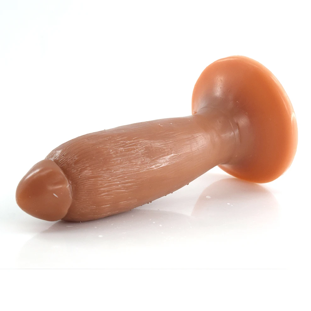 FAAK New Doubel Layer Silicone Butt Plug Soft Sucker Anal Dildo Male Masturbator Sex Toys Shop For Women Anus Vagina Stimulate