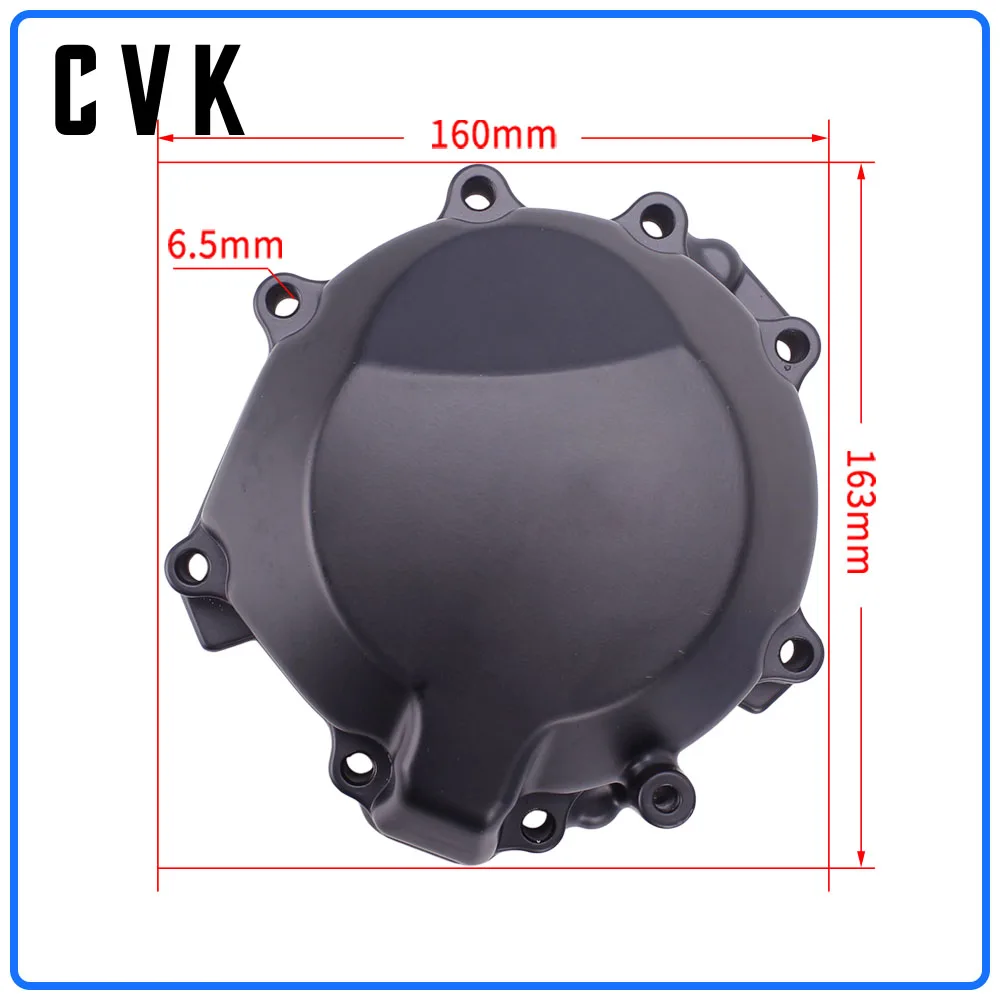 CVK Engine Cover Motor Stator Cover CrankCase Side Cover Shell For Kawasaki ZX-10R 2006 2007 2008 2009 2010 ZX10R Ninja ZX 10R