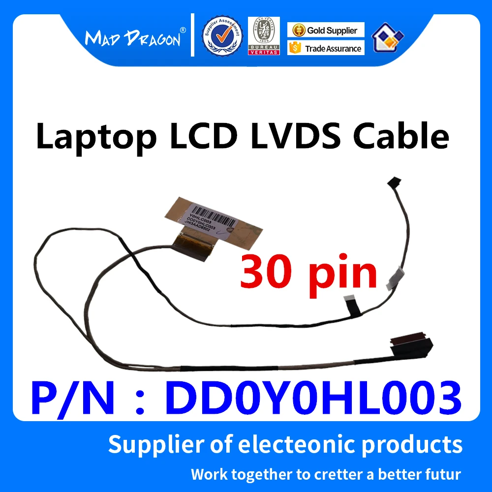 

New original Laptop LCD LVDS Cable LCD EDP Video Cable For DD0Y0HL003 30 pin