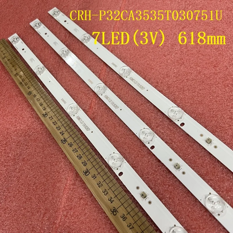 LED strip (3)for BLAUPUNKT 32/133I 32/1330-WB-11 32/133DVD V320BJ7-PE1 B32G136 HWV325BC LC320DXE SF R1 CRH-P32CA3535T030751U