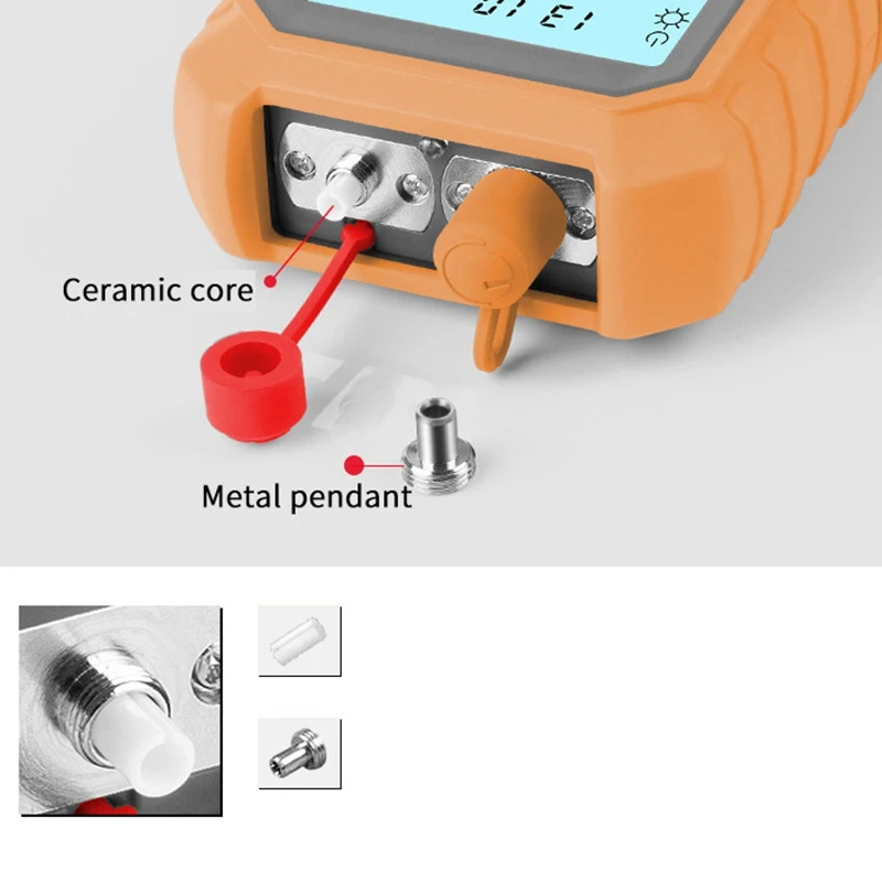 1Mw With 5Km Visual Fault Locator 3in1 Optical Power Meter Visual Fault Locator Network Cable Test Lighting Optical Fiber Tester