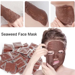 Algae Seaweed Mask Anti Wrinkle Face Skin Care Masks Algae Mask  Moisturizing Whitening Acne Spots Remove Mud Mask Beauty Tools