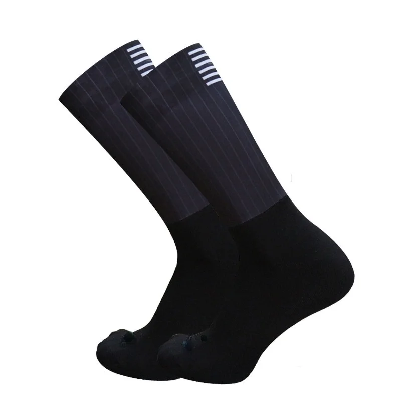 Neue Pro Team Aero Socken Anti Slip Silikon Radfahren Socken Männer Fahrrad Sport Laufen Fahrrad Socken Calcetines Ciclismo