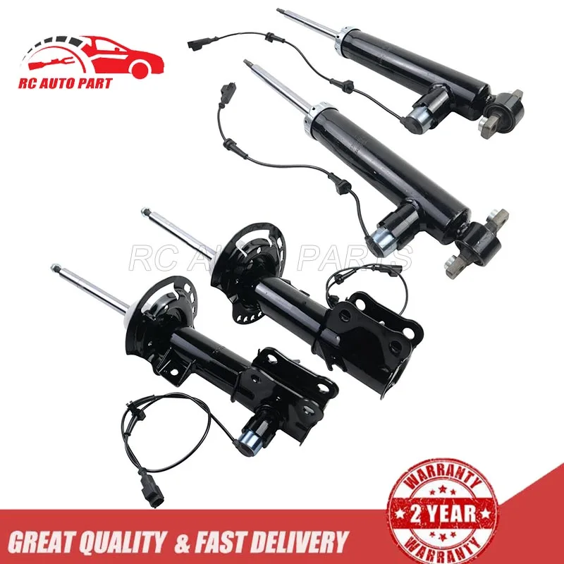 4PCS Front Rear Shock Absorber For Lincoln MKZ for Ford Fusion 13-17 With Electric DG9Z18124B DG9Z18124A DG9Z18125B DG9Z18125A