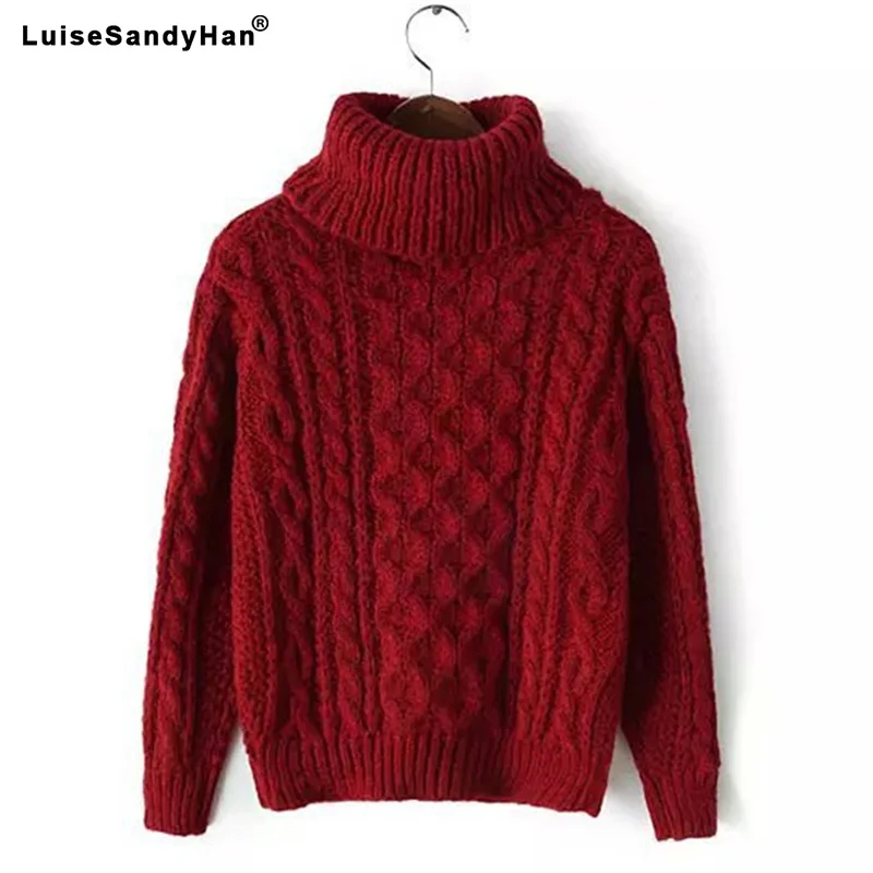 2023 Hot Autumn And Winter Style Pullover Long Sleeve Knit Sweater Women