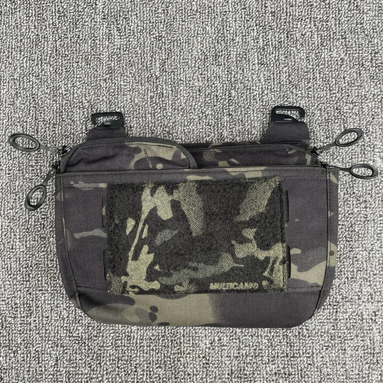Chaleco táctico con panel frontal y bolsillo con cremallera - imagen 4
