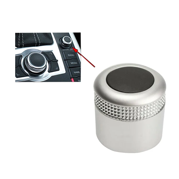 Multimedia MMI Volume Knob Rotary Button Switch Setting Navigation for Audi A6 C6 S6 Allroad Q7 A8 S8 4F0919070