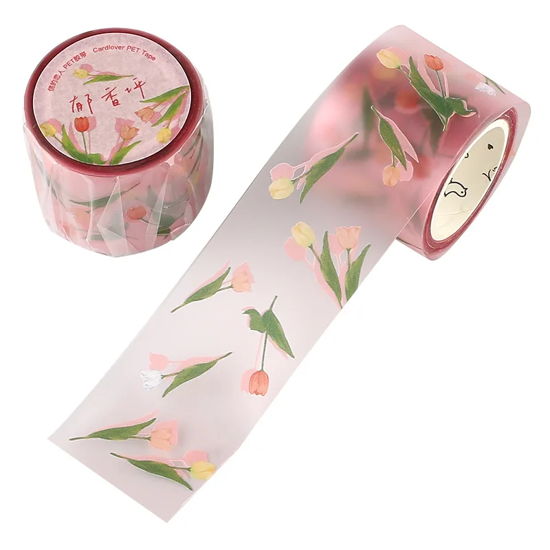 3Cm X 3 Mét VƯỜN XUÂN Series Đắp Mặt Nạ Washi Băng Hoa Cúc Trang Trí Băng Dính Decora Diy Thêu Sò Miếng Dán nhãn