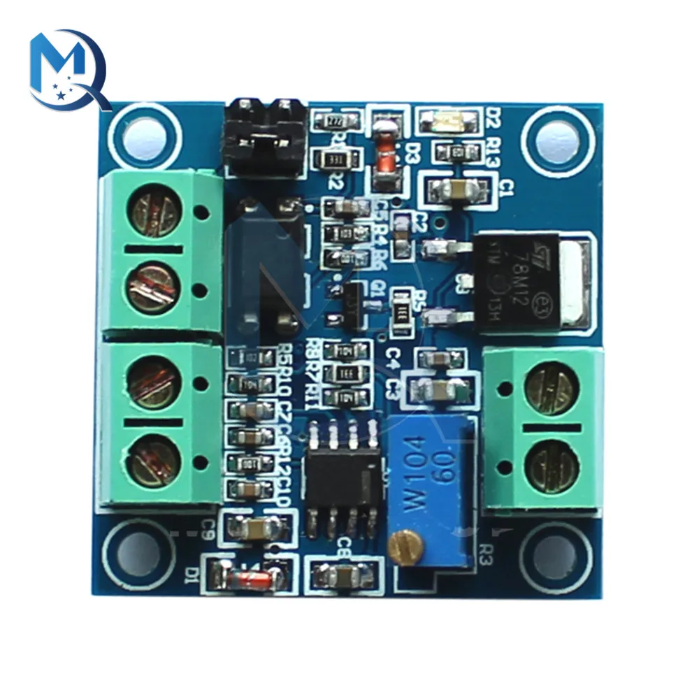 PWM to Voltage Converter Module DC12V-30V 0%-100% PWM Conversion to 0-10V Voltage Adjustabl Converter Power Module