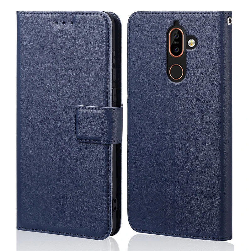 Silicone Flip Case for Nokia 7 Plus Luxury Wallet PU Leather Magnetic Phone Bags Cases for Nokia 7 Plus with Card Holder 6.0\