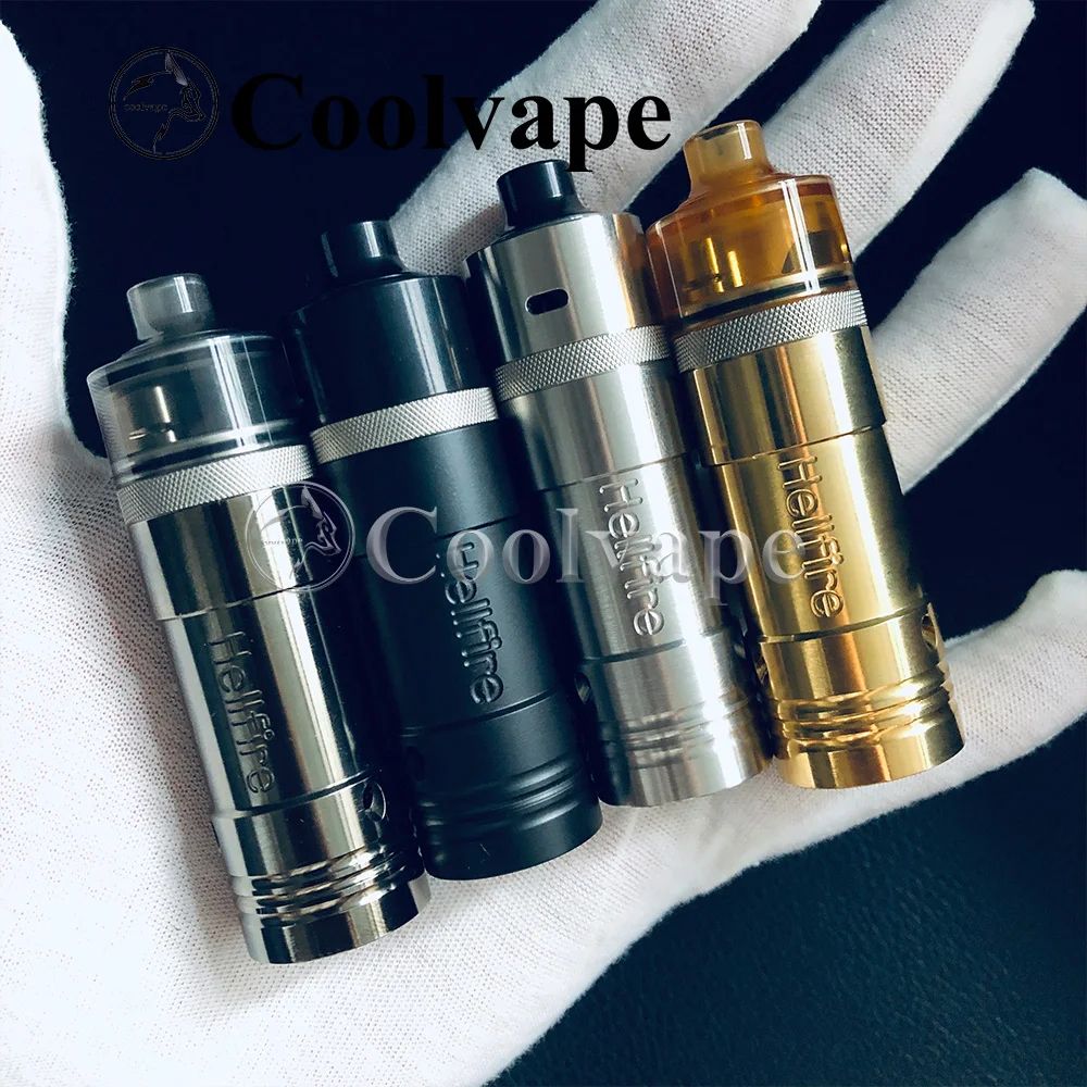 

Coolvape Hellfire v6 mod Hydro RDA 316 механический мод из нержавеющей стали 22 мм Диаметр 18350 батарея для вейпа подходит для kayfun lite rta
