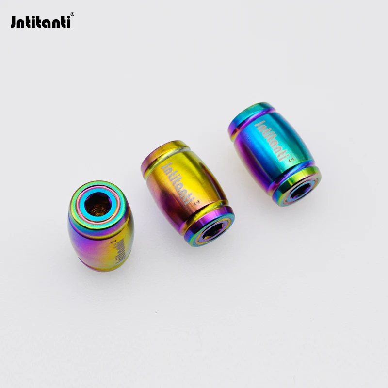 Jntitanti  Gr5 titanium Car Tire Valve Stem Cover (4pcs) Auto Spare Part Tire valve cap valve stem cap