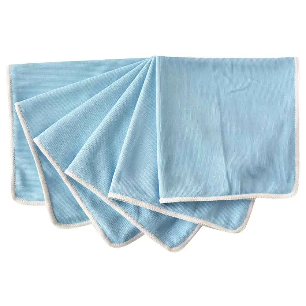 Sinland Household Microfiber Towel Car Glass Window Mirrors Windshield Cleaning Cloths Kitchen Rags Fast Drying 40x40cm 10 Pcs