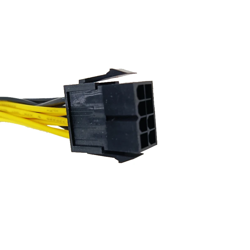 cpu or gpu 8Pin to 2*8pin(6+2) Graphic Card for miner Double PCI-E PCIe 8Pin Power Supply Splitter Cable Cord 21cm