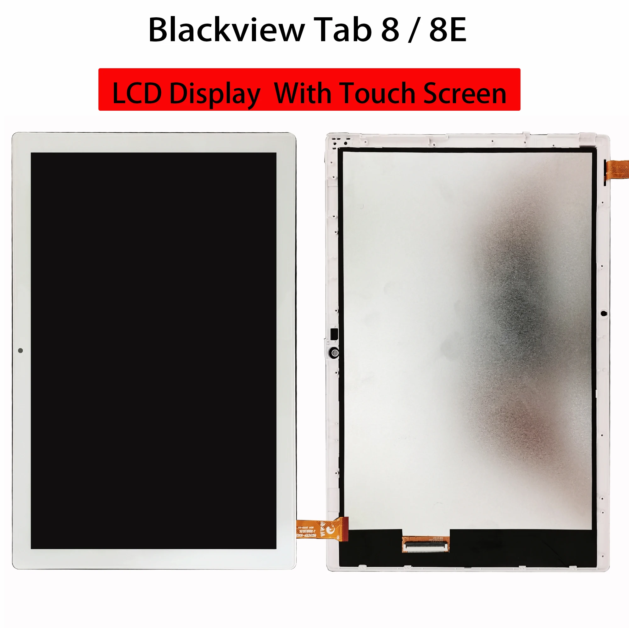 Imagem -04 - Tela Lcd para Tablet Touch Screen Painel Digital Reparo Substituição para Blackview Tab 8e 10.1 Polegada