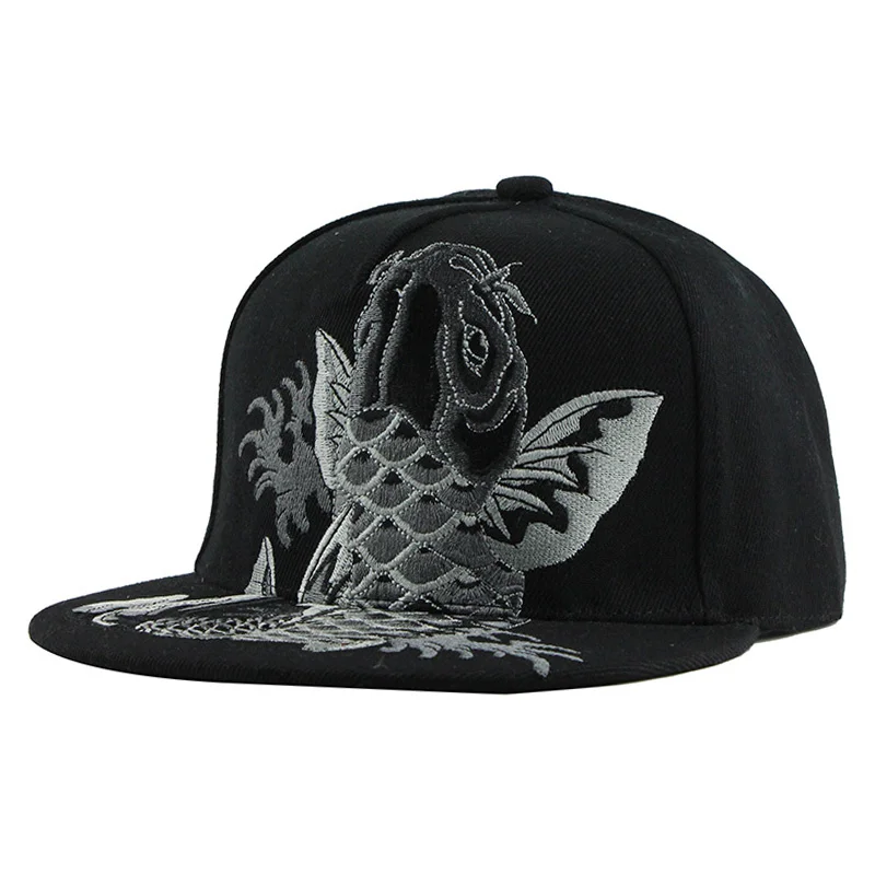 FLB-gorra de béisbol bordada para hombre y mujer, gorro de algodón con visera plana, estilo Hip Hop, unisex, F137