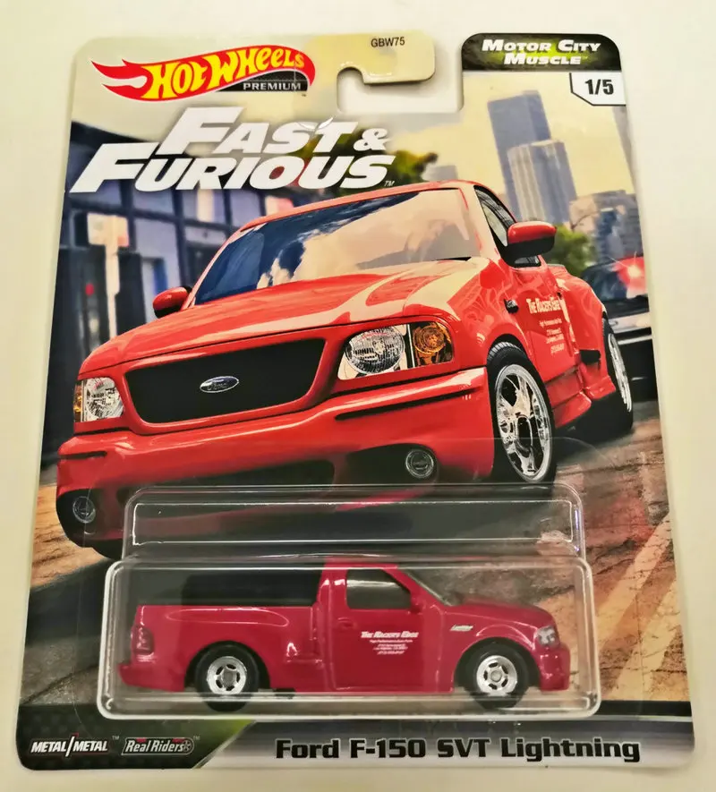 Hot wheels Fast and Furious 7 FORD F-150/ BUICK/ IMPALA/ FORD GRAN  Collection Metal Die-cast Model Cars Toys