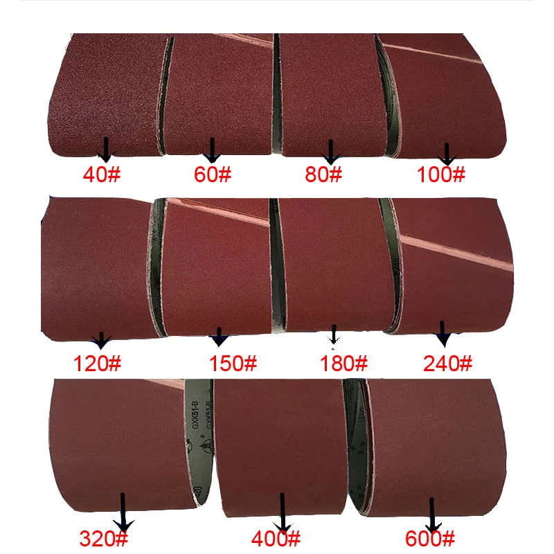 

10cm Width Abrasive Belt Sandpaper Polishing Belt Flat Joint Belt