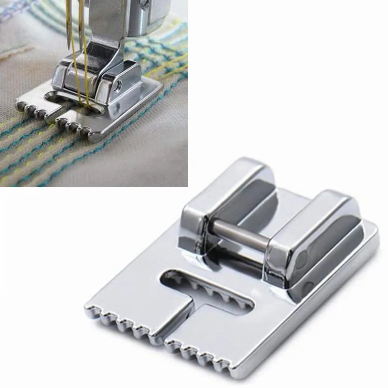 Household 5 Groove And 9 Groove Multi-Function Sewing Machine Tank Presser Foot for Janome Singer etc Sewing Machine Accessories