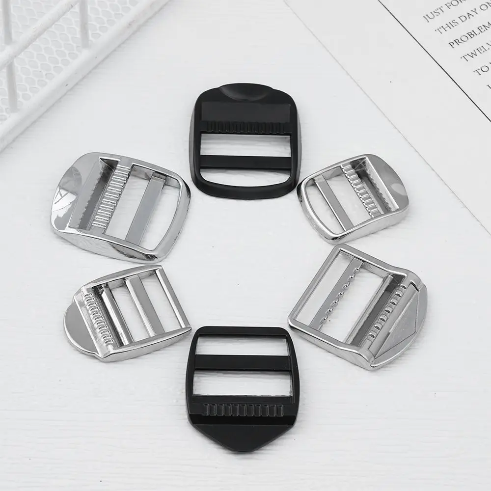 New Slider Adjustment Buckle Loop Metal Rectangle Backpack Slider Straps Shoulder Bag Strap Luggage Hardware Part Accessories