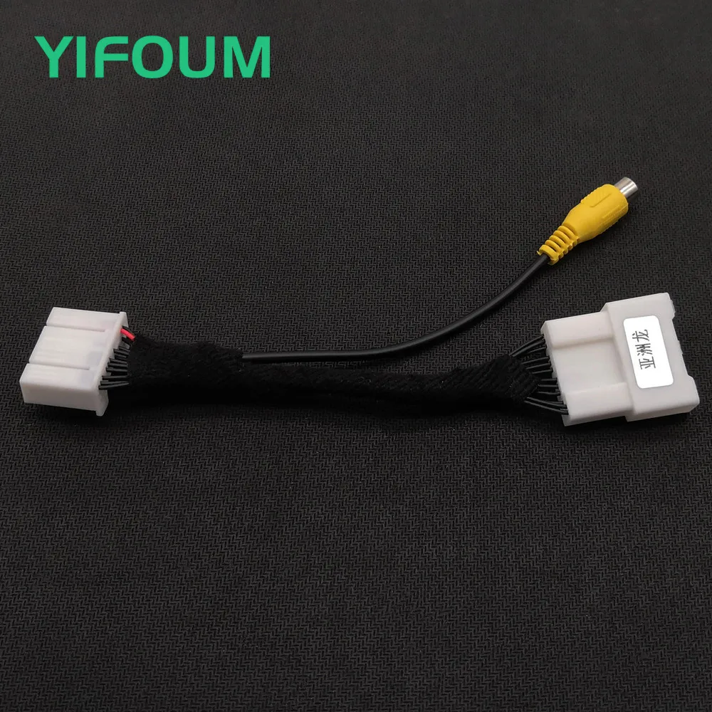 

YIFOUM 30Pin Original Video Input Switch Reverse Camera RCA Adapter Cable For Toyota Avalon 15th XX50 2018 2019