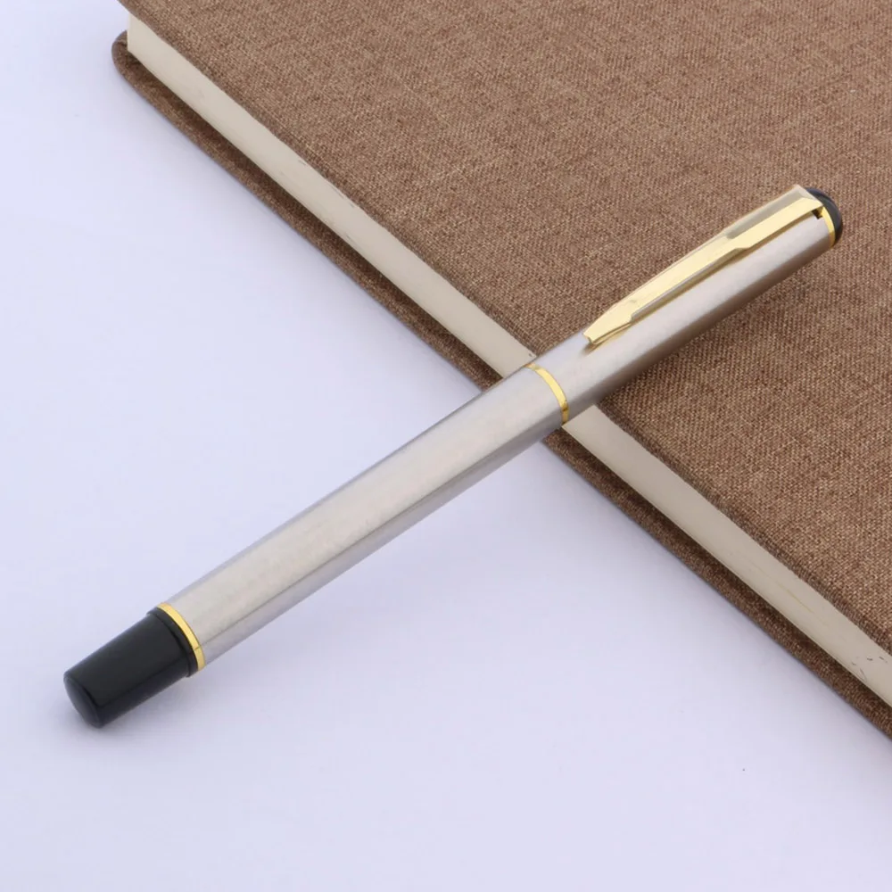 baoer stainless steel 801 Arrow Clip RollerBall Pen