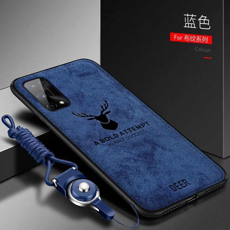 For OPPO Realme X7 Pro Case Luxury Soft STPU+Hard fabric Deer Protective Back Cover Case for oppo realme X7 realmeX7 X7PRO shell