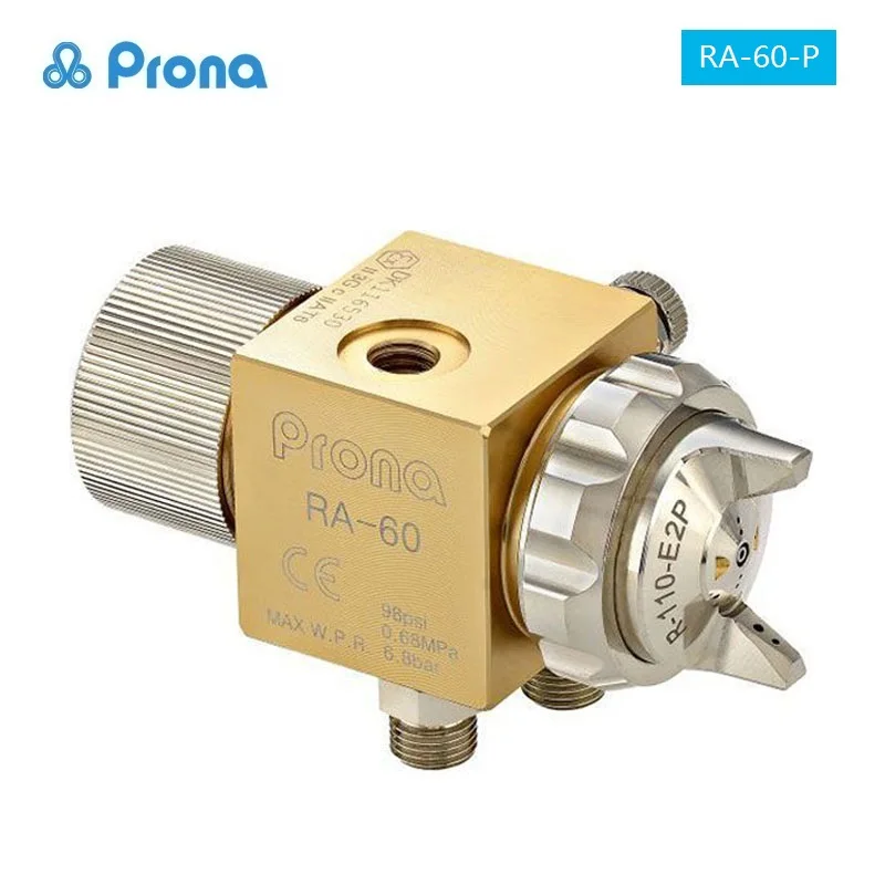 

Prona RA-60 Automatic Mini Spray Gun Simplified Middle-Pressure Spray Guns RA60 Professional High-Capacity Painting Gun