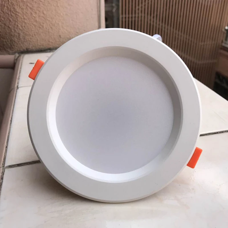 Imagem -04 - Tuya-luz de Teto Led Zigbee Rgbcw Lâmpada Embutida de 15w para Automação Residencial com Regulagem de Iluminação Ajustável Alexa Echo e Plushome